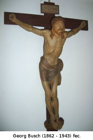 Kruzifix für ein Wohnzimmer