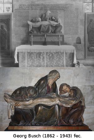 Beweinung Jesu III / ehem. Kriegergedächtnisaltar