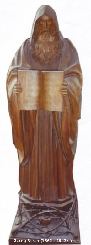 Hl. Benedikt auf Dornensockel