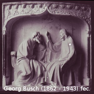 Jesus im Gespräch mit Nikodemus, mit Maria und Martha, mit der Samariterin