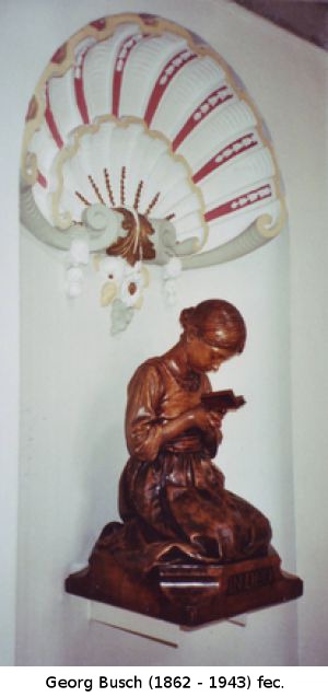 Betendes Mädchen  "IN DEO"