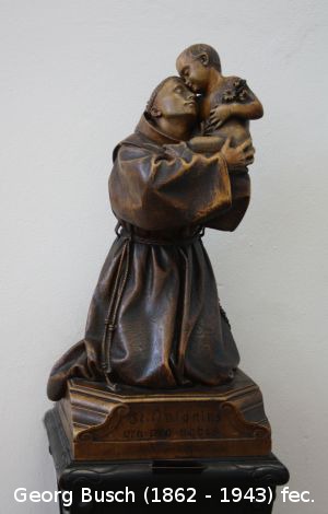 Hl. Antonius  kniend