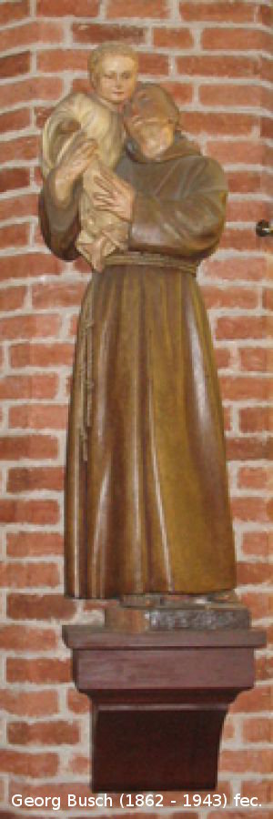 Hl. Antonius stehend