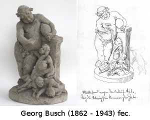 Bacchus teilt Wein aus