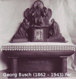 Herz-Jesu-Altar mit Engeln