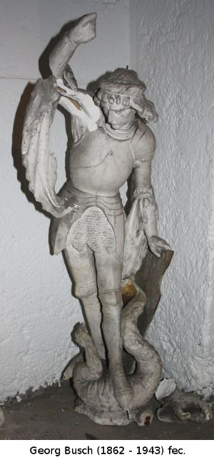 Hl. Georg mit hoher Lanze (f. St. Paul, München)