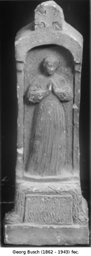 Dem lieben Mütterlein / Grabmal-Entwurf