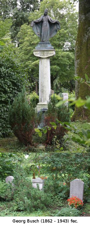 "Schutzmantelmadonna" auf der Säule