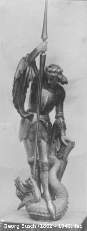 Hl. Georg mit hoher Lanze