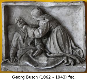 Caritas - Sockelrelief