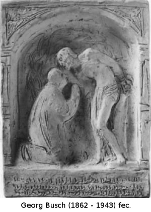 zu S6a2 Gegeißelter Jesus und  Priester / Entwurf für ein Priestergrab