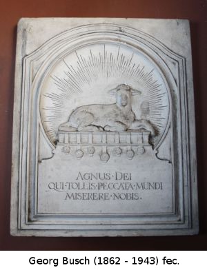 Lamm Gottes / Tabernakel für Nuntiatur-Altar