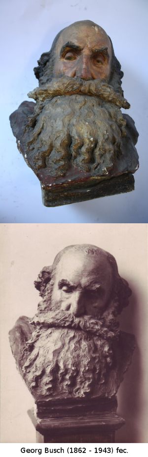 Studienkopf mit Vollbart