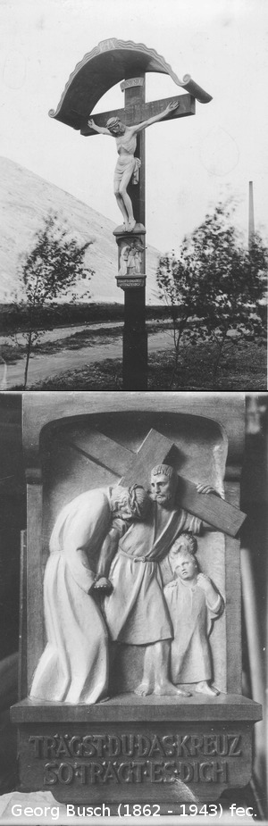 Feldkreuz mit V. Kreuzwegstation