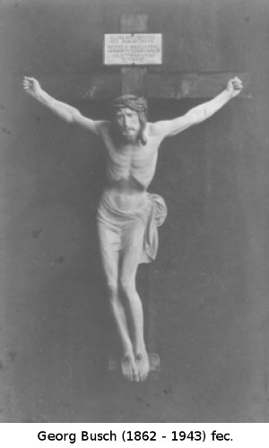 Kruzifix für ein Wohnzimmer