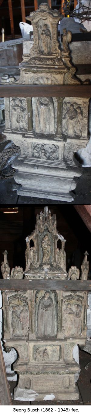 Canisius-Denkmal, 1. Entwurf für Augsburg, Dom