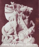 Bild von Hl. Georg auf dem Pferd