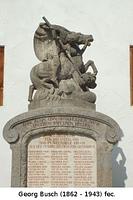 Bild von Hl. Georg auf dem Pferd