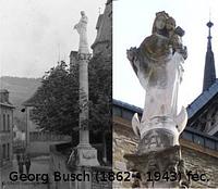 Bild von Friedenskönigin auf Säule