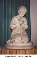 Bild von Betendes ("lesendes") Mädchen