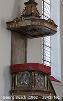 Bild von Kanzelschmuck: Kirchenväter, Taube