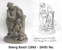 Bild von Bacchus teilt Wein aus