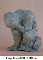 Bild von zu S6e2 Reumütig Kauernder, Vorarbeit zu "Der verlorene Sohn"