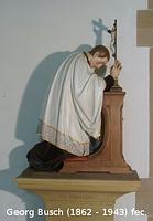 Bild von Hl. Aloisius am Betstuhl