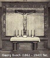 Bild von Kriegergedächtnisaltar