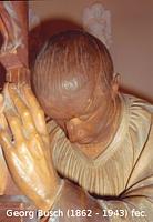 Bild von Hl. Aloisius am Betstuhl