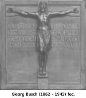 Bild von Tabernakel mit Kruzifix